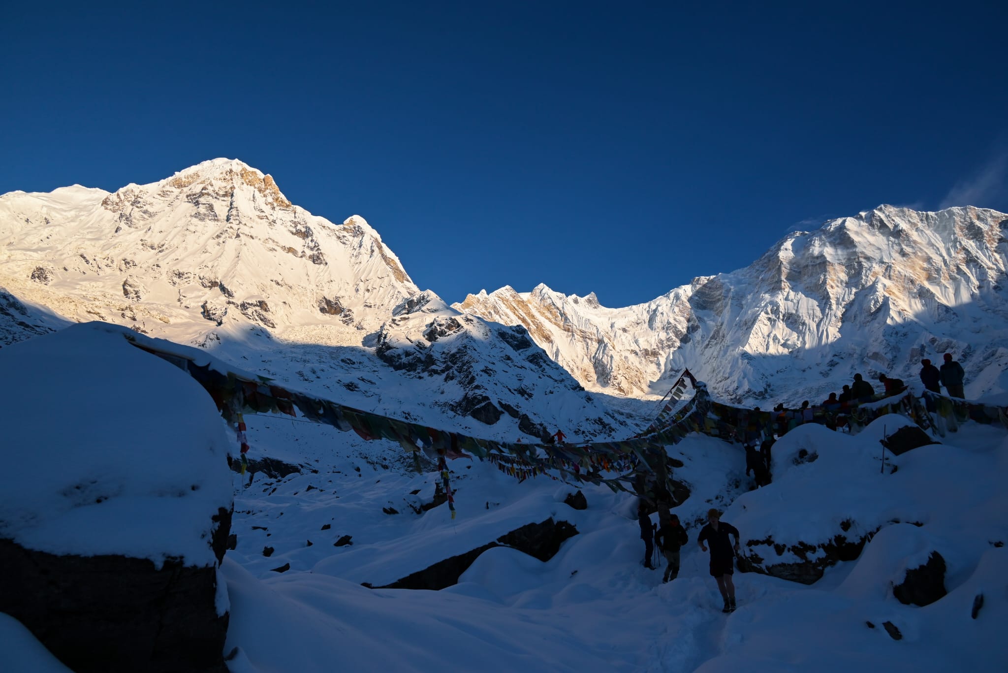 Short annapurna clearance base camp trek